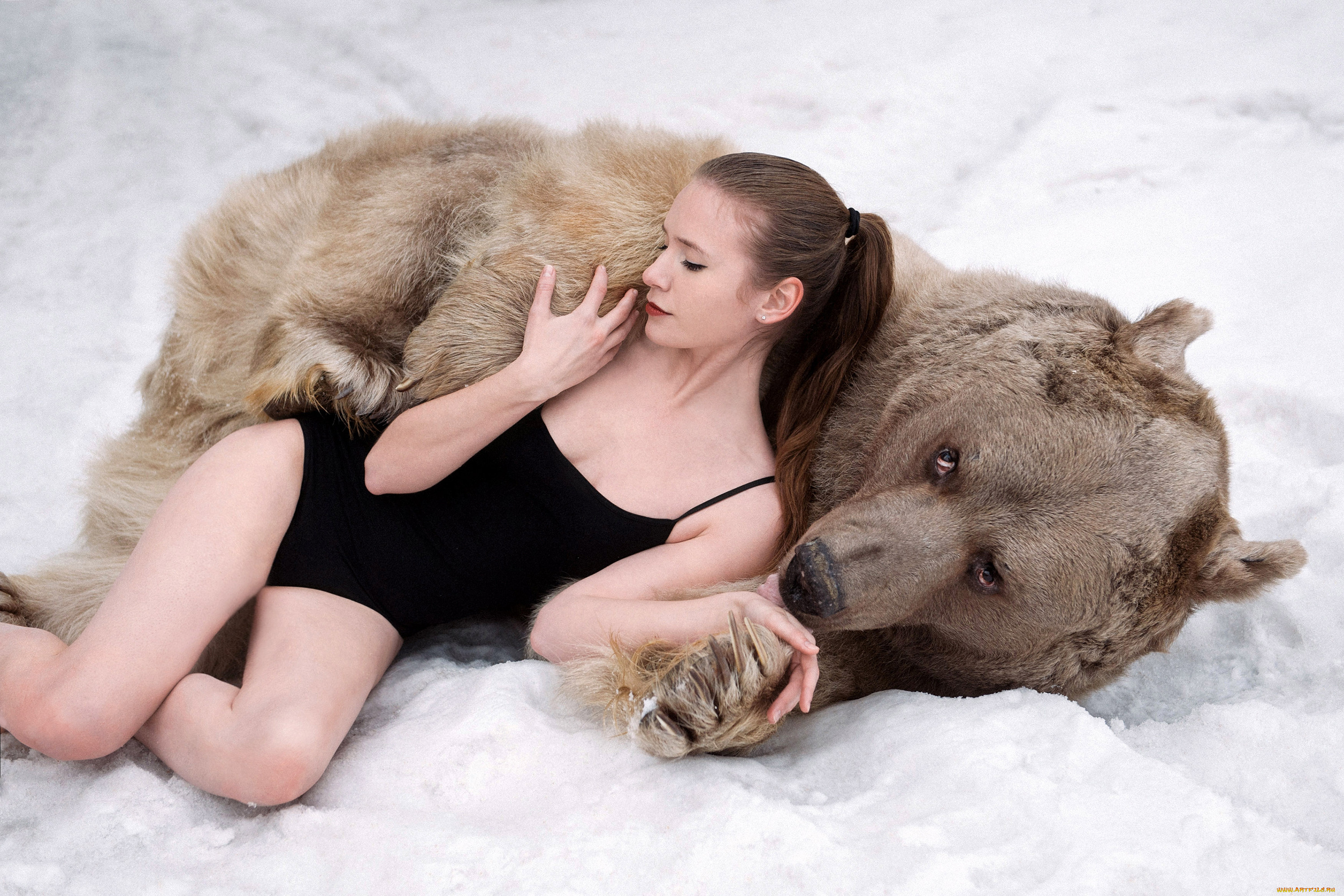 Купальник с медведем